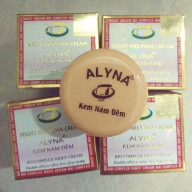 Kem ALyNa Nám Tàn nhang (Đêm )15g