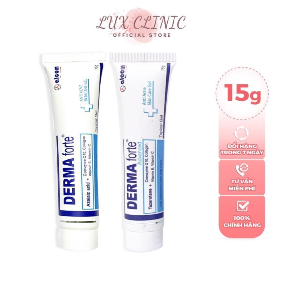 Kem ngừa mụn Gamma Derma Forte Acid Azelaic mờ thâm cho da nhạy cảm 15g