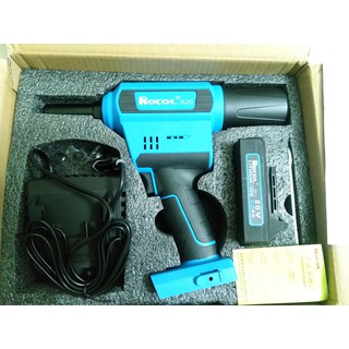 Máy bắn rút đinh rive dùng pin 18v ROCOL 520 siêu khỏe và bền