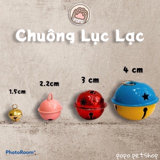🍭 Chuông Đủ Size Chuông Siêu To 4cm Cho Chó Mèo Thú Cưng