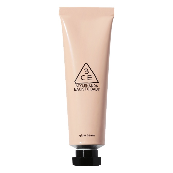 Kem Lót Có Nhũ 3CE Back To Baby Glow Beam Pink 30Ml