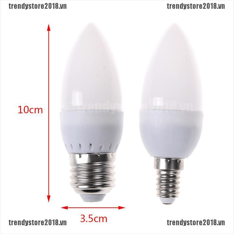 1 Đèn Led E14 E27 8 Bóng Ánh Sáng Trắng Ấm Tự Nhiên