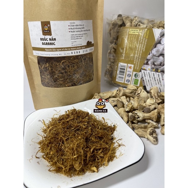 {100% Ruốc nấm Việt } Ruốc nấm hương nhà làm