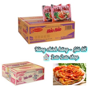 Thùng 30 gói mì Hảo Hảo xào hải sản/  tôm chua cay/ lẩu kim chi 75gr