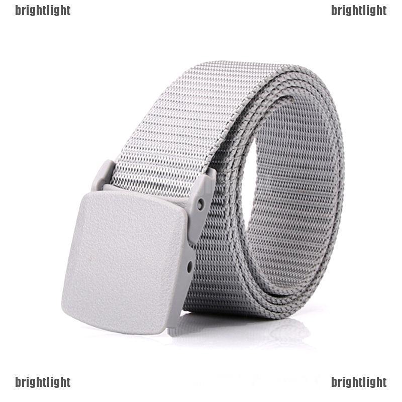 Thắt Lưng Vải Canvas Nylon Kiểu Quân Đội Cá Tính Cho Nam