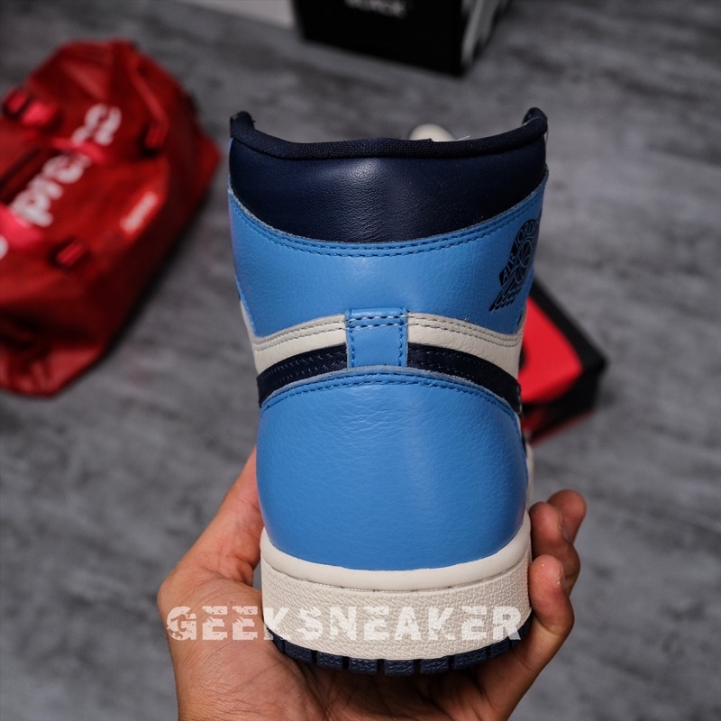 [GeekSneaker] DEAL HOT - Giày Sneaker Jordan 1 High Obsidian