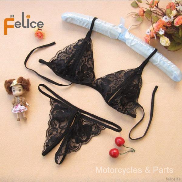 Bộ đồ ngủ nội y babydoll dây G phối ren mở đũng lưng chữ T gợi cảm cho nữ | BigBuy360 - bigbuy360.vn