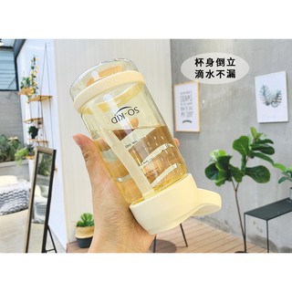 Bình nước trong suốt kiểu dáng dễ thương