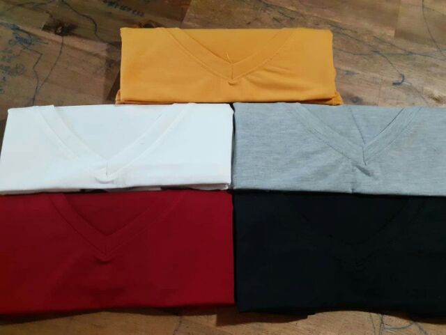 Áo Croptop fom rộng cổ tim cotton