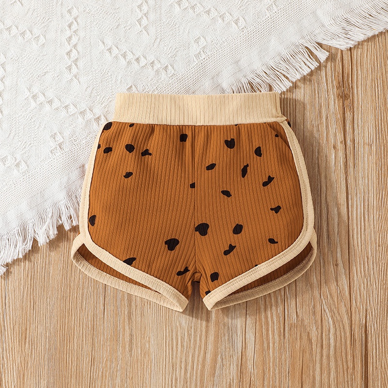 Combo bộ đồ bé gái trai 0-36 tháng tay ngắn bodysuit liền thân Họa Tiết Chấm Bi quần đùi set mùa hè thời trang cho bé trẻ em sơ sinh