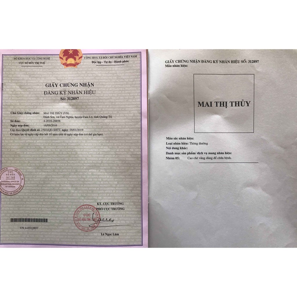 Cao Hà Thủ Ô Nguyên Chất 100g Mai Thị Thủy - Giúp làm đen tóc, chống rụng tóc, phục hồi khô tóc