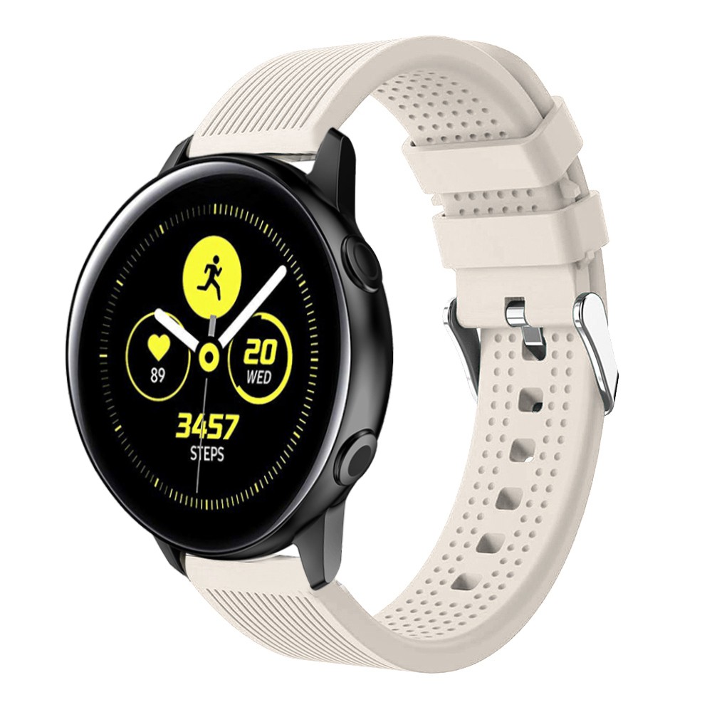Dây đeo silicon có thể thay thế được 20mm cho đồng hồ Samsung Galaxy Watch Active 2 / Active / Galaxy 42mm / Gear Sport