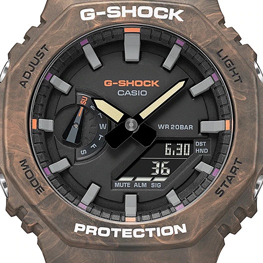 Đồng Hồ Casio Nam Dây Nhựa GSHOCK GA-2100FR-5A Chính Hãng