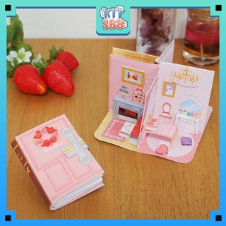Mô hình giấy kiến trúc Sách mini Rose House