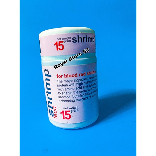 Thức ăn tôm tép hồng Thủy Mộc Aquarium (15gram)