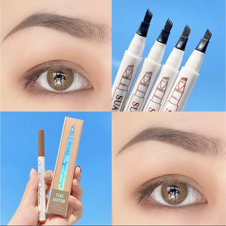Chì kẻ mày phẩy sợi 4d fine sketch loại cao cấp