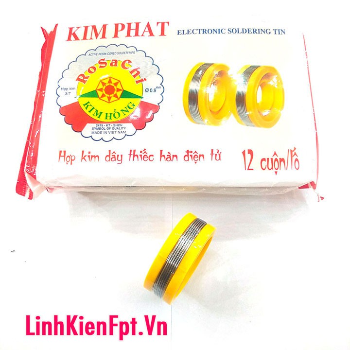 Thiếc Hàn Hộp 12 Cuộn