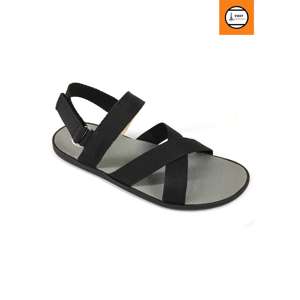 Giày sandal quai chéo A247 thời trang Evest