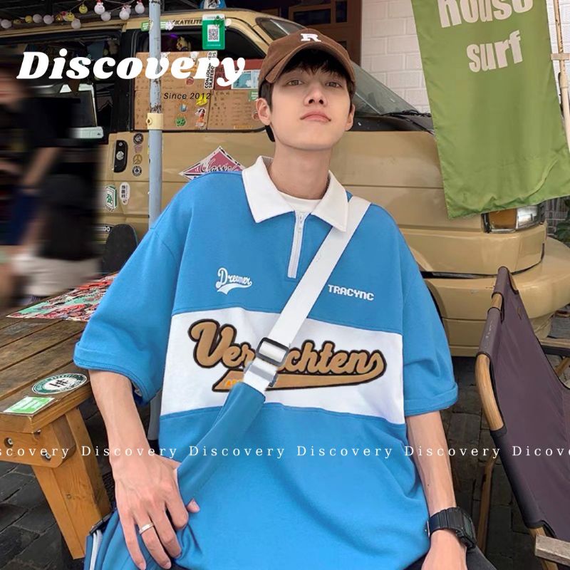 Áo Polo Khoá Kéo Vernichten Unisex Nam Nữ