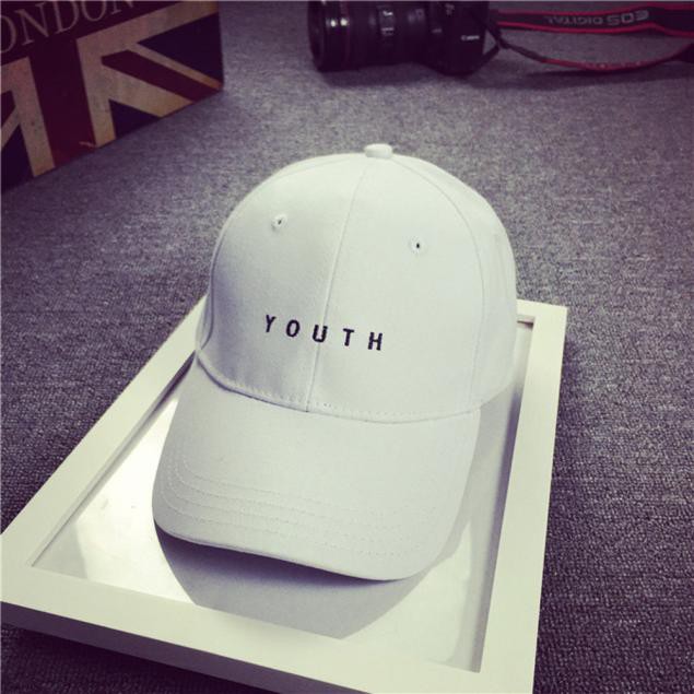 Nón kết thêu chữ YOUTH đơn giản phong cách Hàn Quốc - Mũ Lưỡi Trai MT180