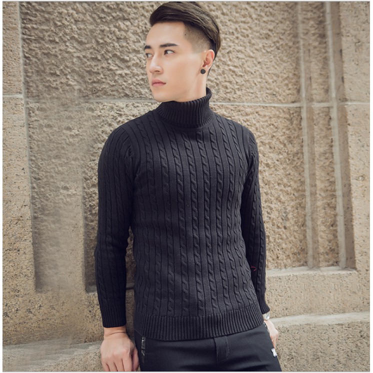 ÁO LEN VẶN THỪNG CỔ LỌ hàn quốc dài tay cao cấp KAPADA AL84