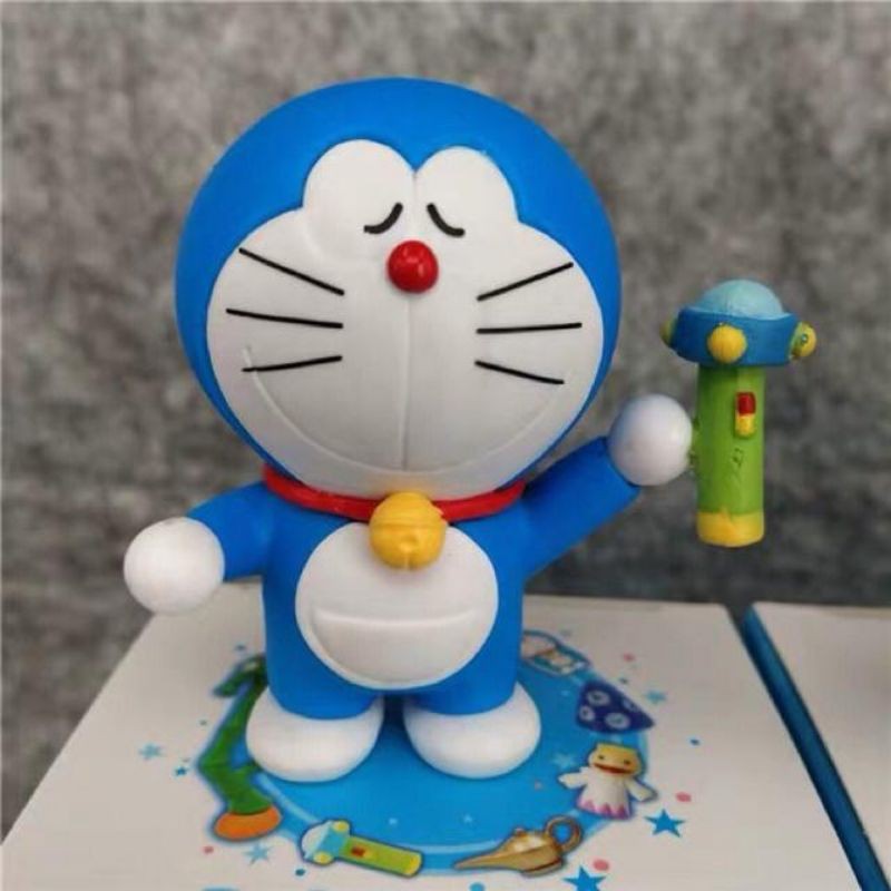 Mô hình các bé Doraemon và bảo bối - khoảng 6 cm