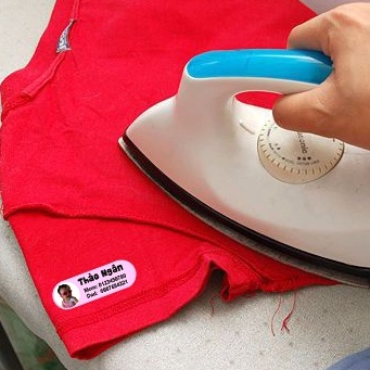 Sticker ủi áo in hình bé - Sticker tự ủi tại nhà - An toàn, dễ sử dụng