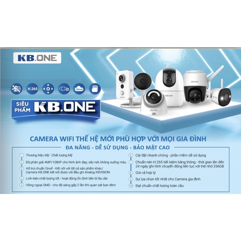 Camera WiFi KBOne KN - H21-P