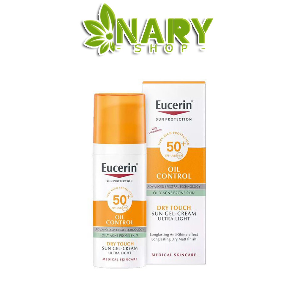 Eucerin 🌕 kem chống nắng EUCERIN OIL CONTROL SUN GEL CREAM