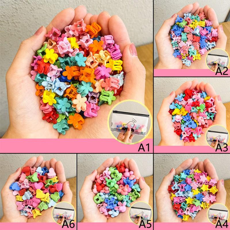 Kẹp Tóc Nhiều Màu Dễ Thương Cho Bé Gái