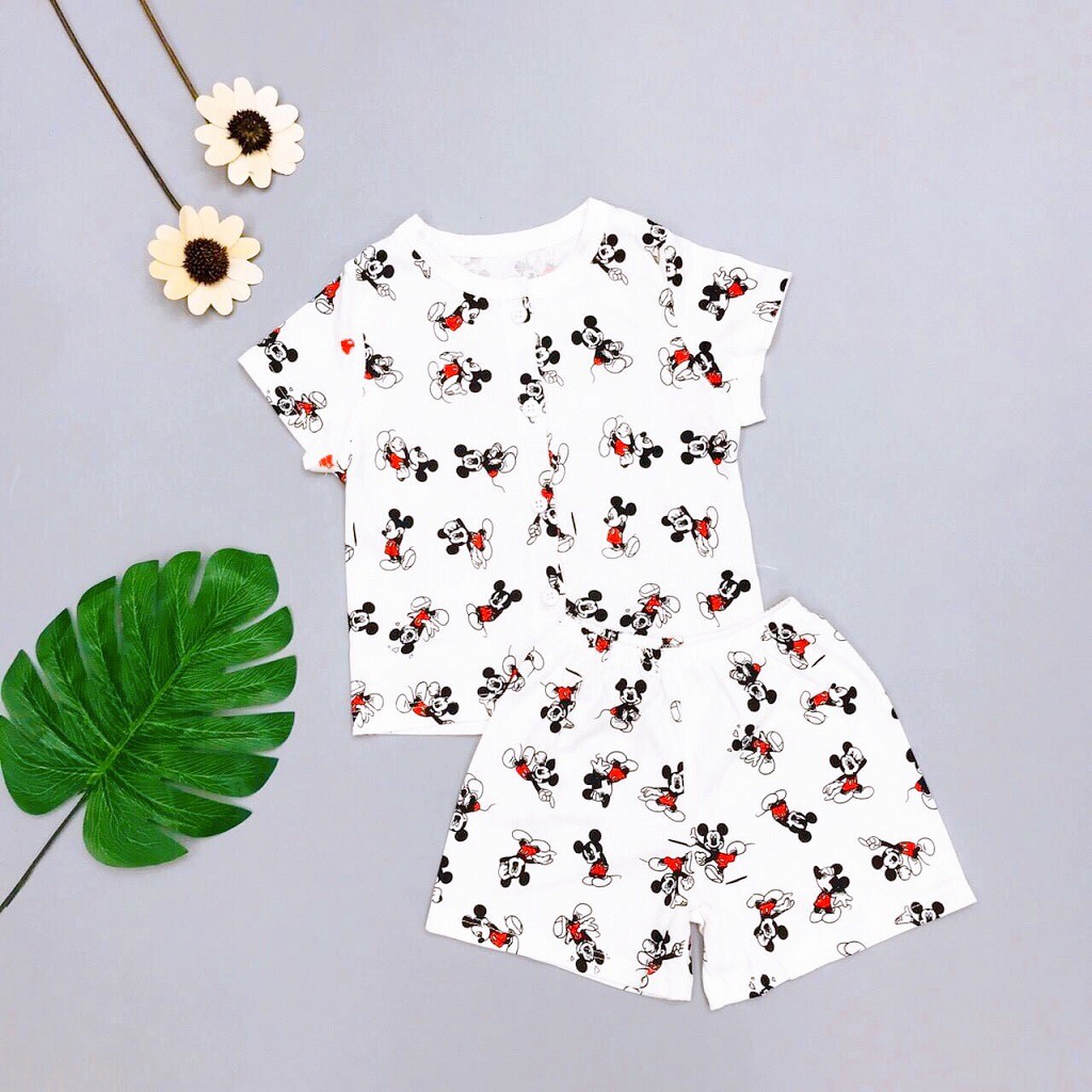 Bộ Sơ Sinh Cài Khuy Bé Gái, Bé Trai, Size 3-18m, Chất Cotton Siêu Mịn, Đẹp, Phù Hợp Với Làn Da Nhạy Của Bé