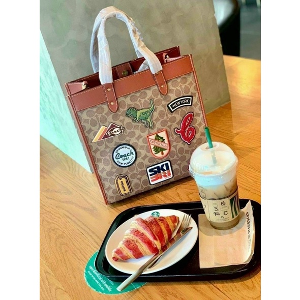 📛RẺ VÔ ĐỊCH📛TÚI C C6846 TOTE SIZE 30 SIÊU ĐẸP