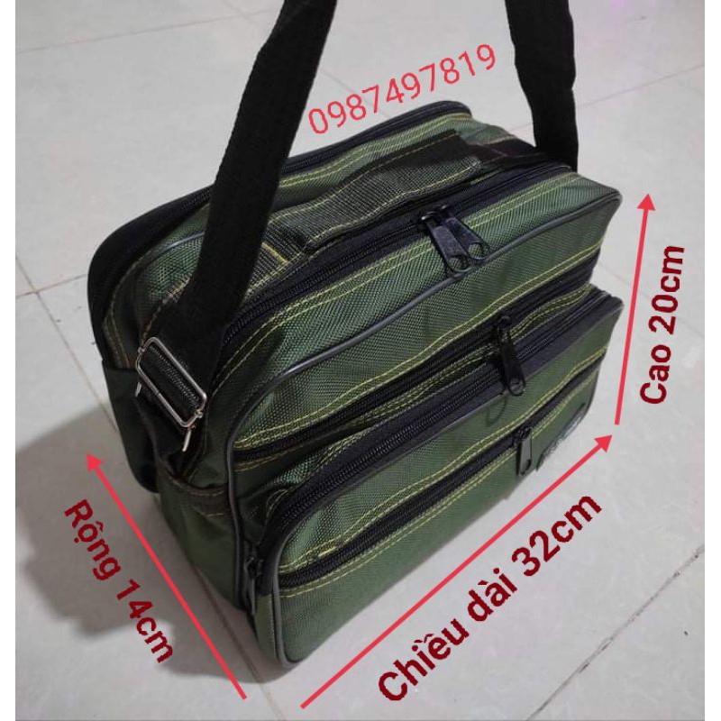[Rẻ Nhất Shopee] Combo 4 Túi Đồ Nghề Đeo Chéo Size Lớn