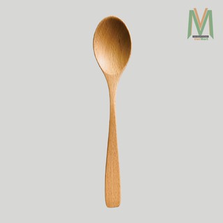 Muỗng Gỗ Beech Oval Ăn Cơm Kích Thước 18.5 Cm - Đồ Gỗ Nhà Bếp Thương Hiệu Trường Sơn