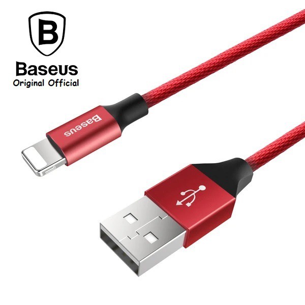 Dây Cáp Sạc Và Truyền Dữ Liệu Baseus Chính Hãng 120CM Cổng Lightning USB Cho Iphone 5 6 7 8 X Plus Ipad Mini Air