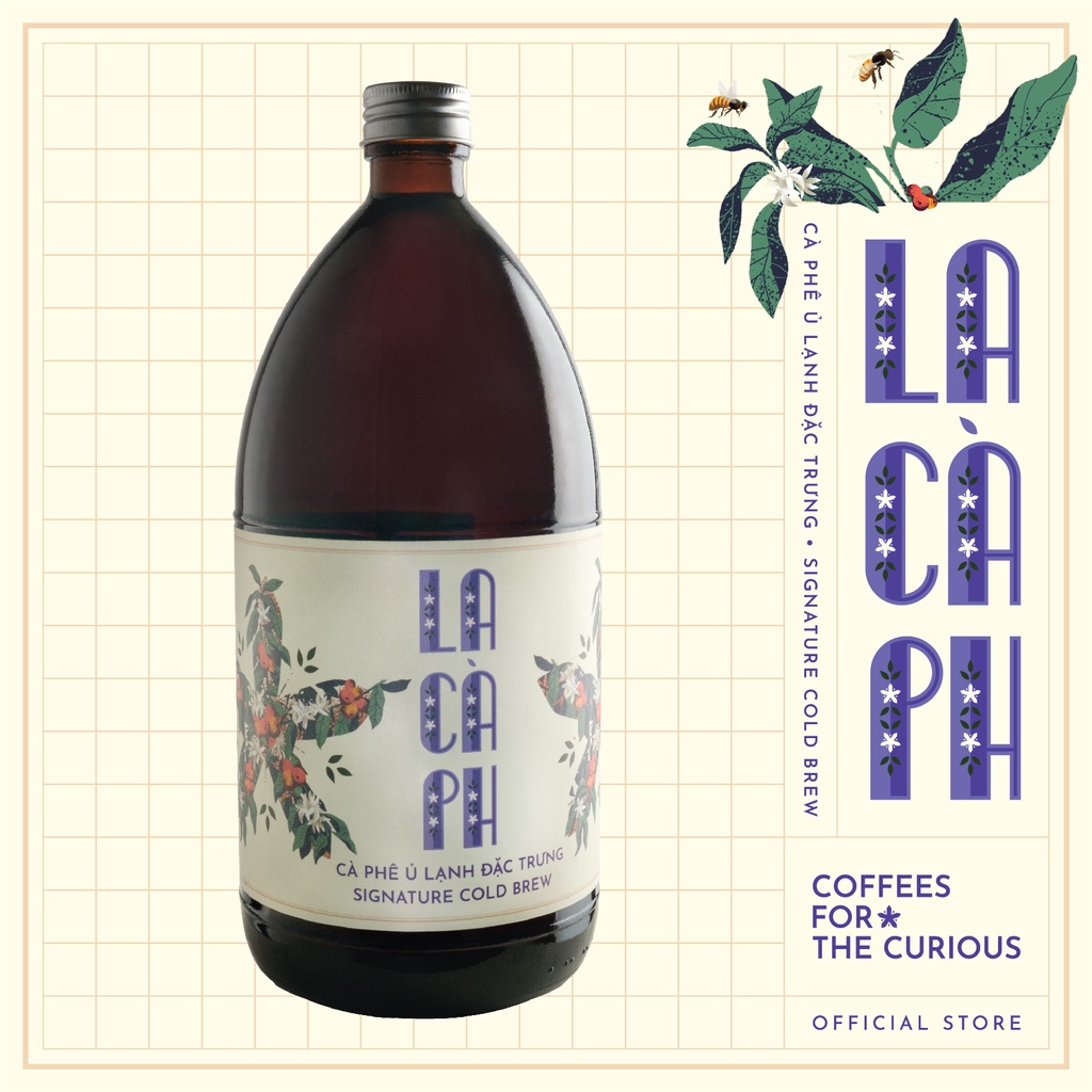 Cà phê ủ lạnh Lacàph Signature Cold Brew - Hàng chính hãng