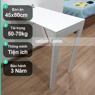 Bộ bàn gấp treo tường tranh tường- hàng nhập