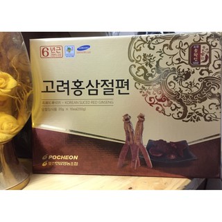 Sâm Lát Tẩm Mật Ong Pocheon Hàn Quốc Hộp 200G