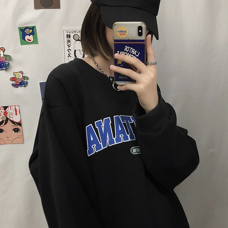 Áo sweater nam nữ nỉ bông form rộng Yinxx, áo thun nỉ tay dài unisex SWT804