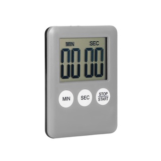 Fashion Simple Super Thin LCD Digital Screen Kitchen Timer Square Cooking Timer Count Up Countdown Alarm with burang