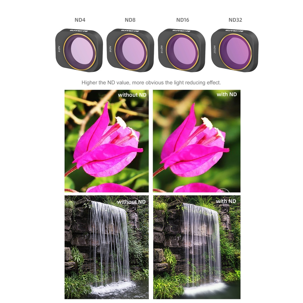 Bộ lọc ống kính máy ảnh cho DJI Mini 3 Pro MCUV CPL NDPL ND4 8 16 32 Cho DJI Mini 3 Pro