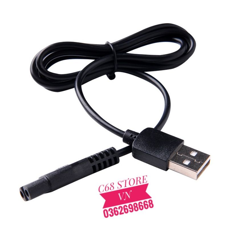 Dây cáp sạc tông đơ đa năng USB 5V dùng cho nhiều dòng tông đơ