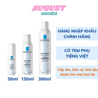 [CHÍNH HÃNG] Nước xịt khoáng La Roche-Posay Thermal Spring Water 150ml, 300ml làm dịu & bảo vệ da
