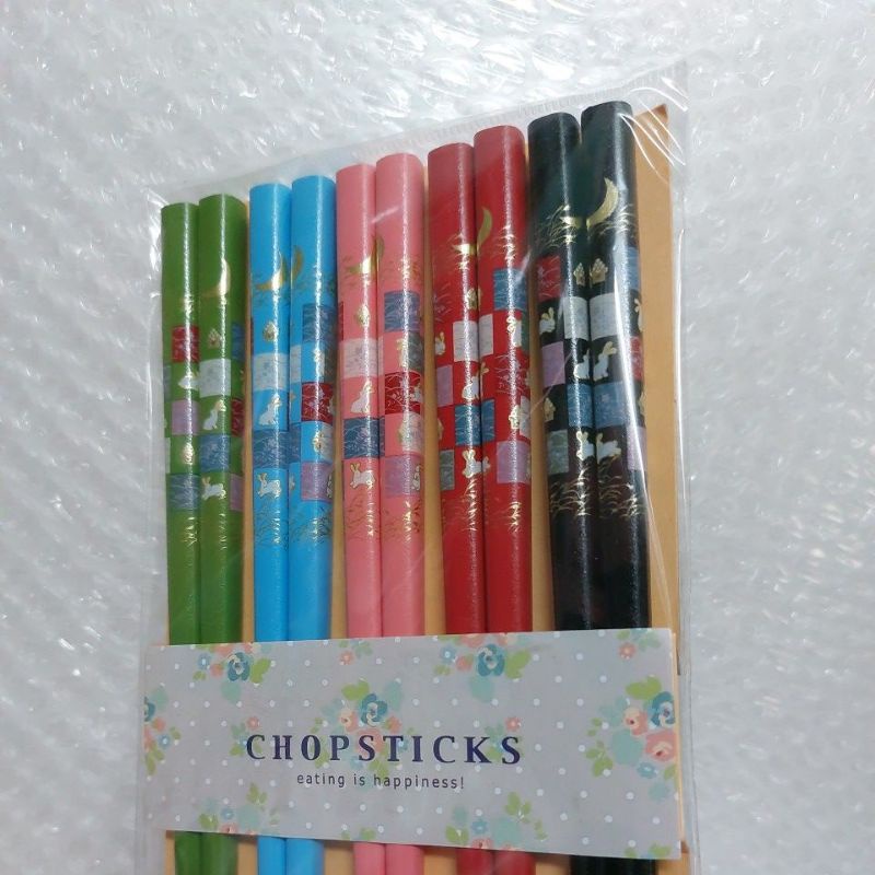 🥢Đũa gỗ Nhật Bản/Đũa tranh sơn mài truyền thống Nhật