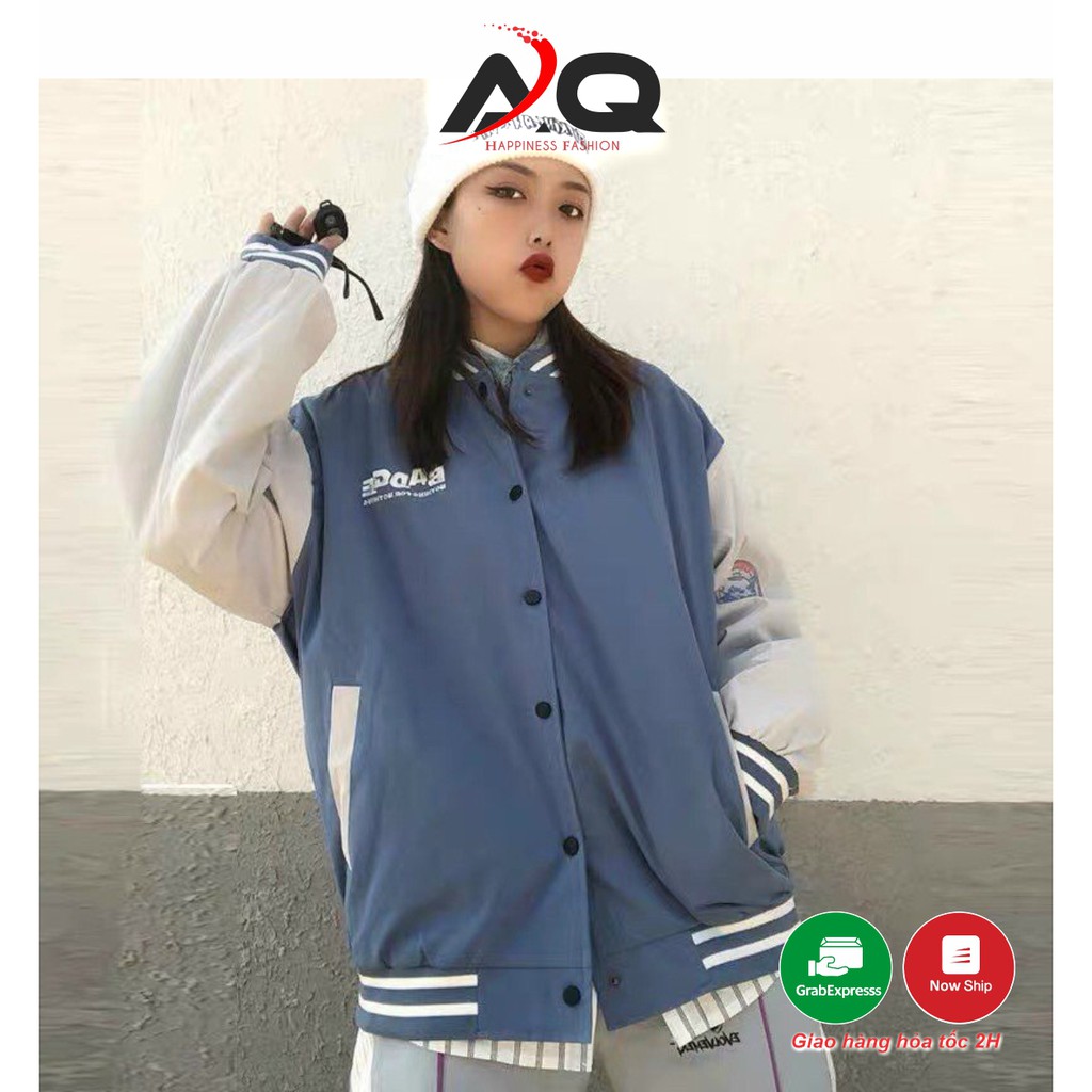 Áo Bomber BABGE 💖 Khoác Dù Áo Bóng chày Nam Nữ CHỐNG NẮNG HIỆN ĐẠI 2 LỚP CAO CẤP- AQ STORE