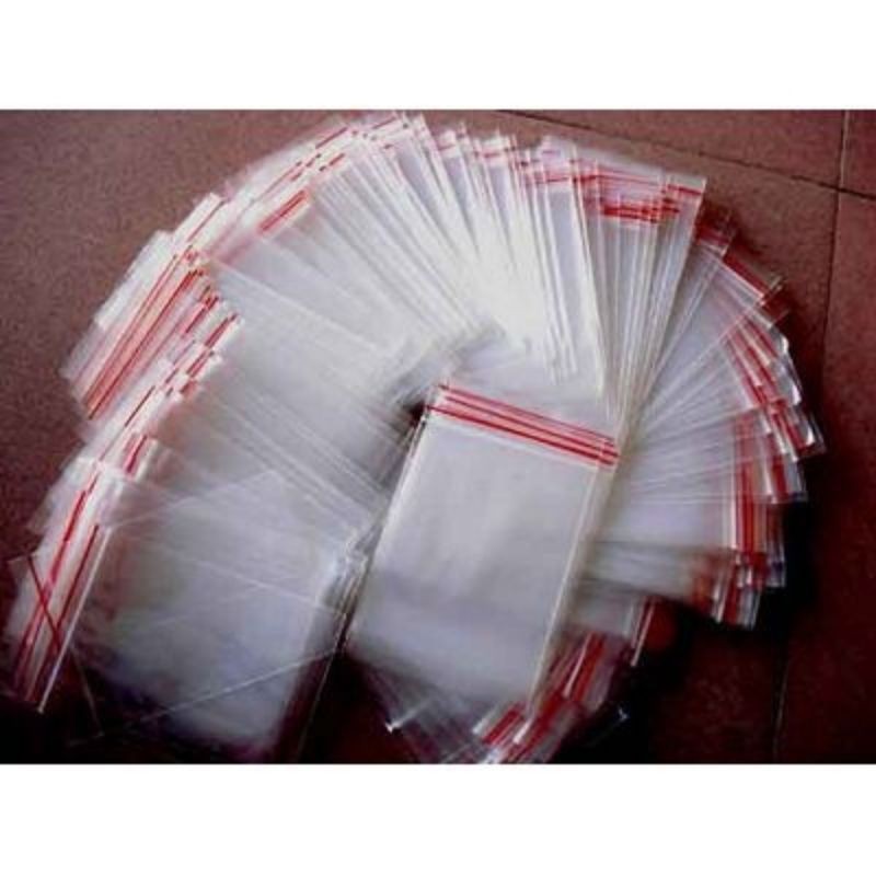Túi zip chỉ đỏ đựng vòng, gạo muối đầu năm