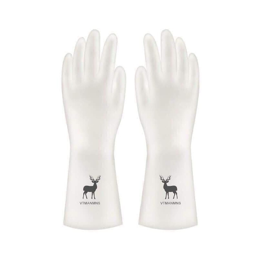Găng tay cao su ⚡ HÀNG LOẠI 1 ⚡ Bao tay hươu chất liệu cao su bền chắc đàn hồi, êm, mềm, chống nứt nẻ tay