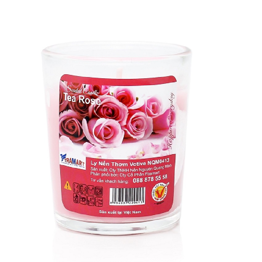 Ly nến thơm votive Miss Candle FTRAMART NQM0413 (Lựa chọn mùi hương)