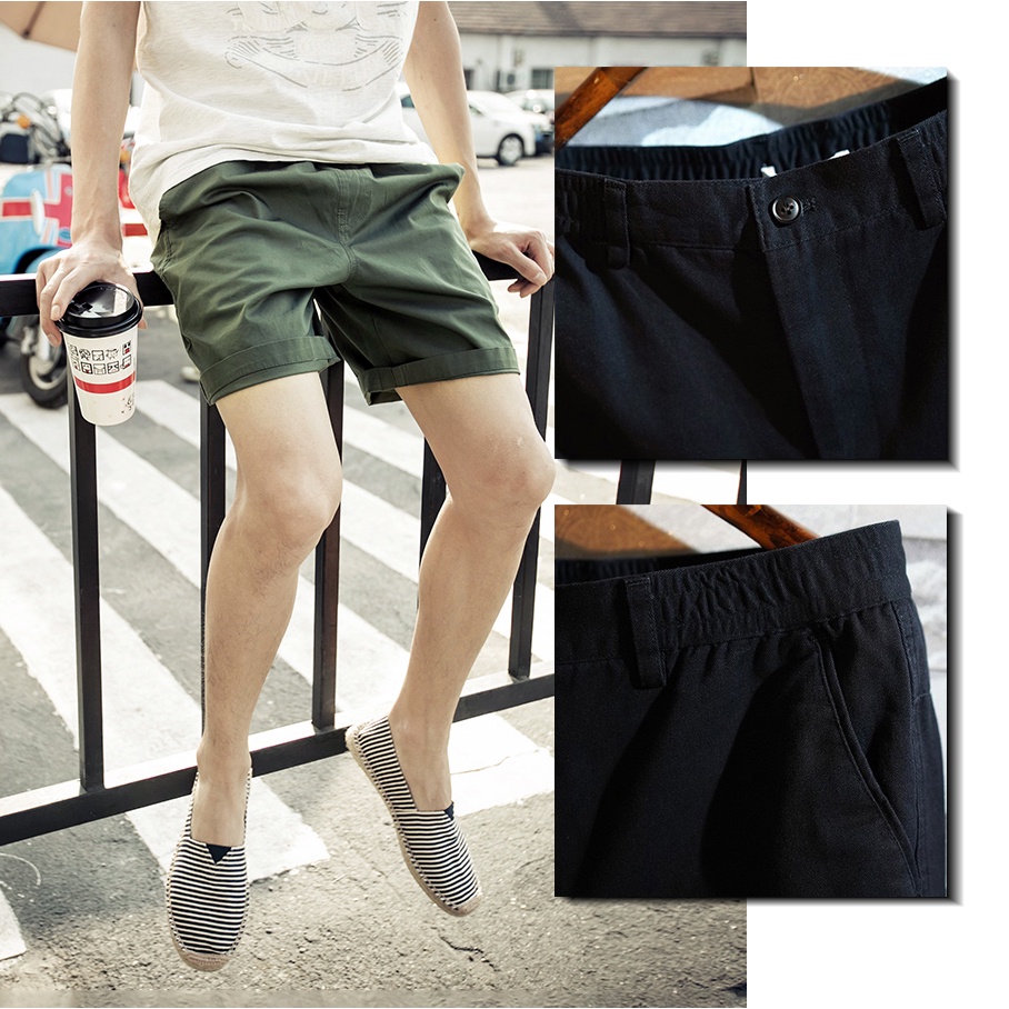 Quần đùi nam,Quần short kaki nam ống rộng fom dáng cực đẹp QN14