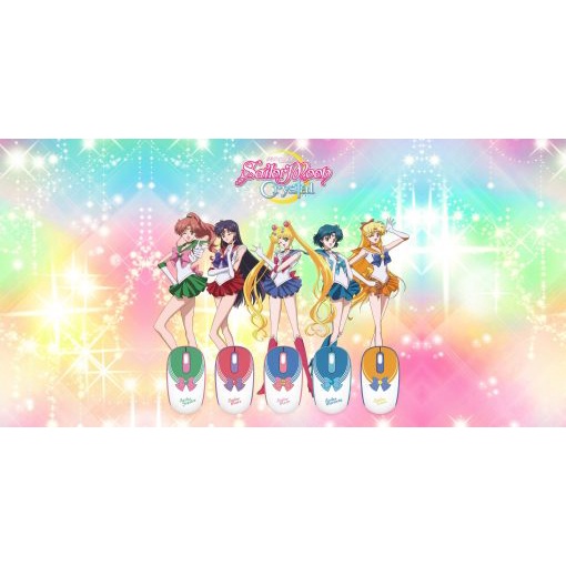 Chuột máy tính AKKO Smart 1 wireless - Sailor jupiter/Sailor mercury/Sailor Moon/ Sailor venus